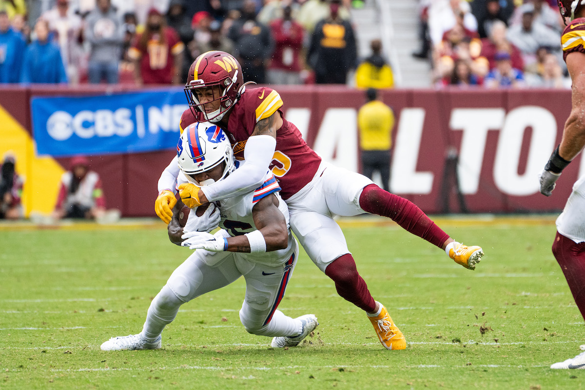 The Buffalo Bills beat the Washington Commanders 37-3 at FedEx Field in Landover, Md., on Sept. 24. (Abdullah Konte/The Washington Informer)
