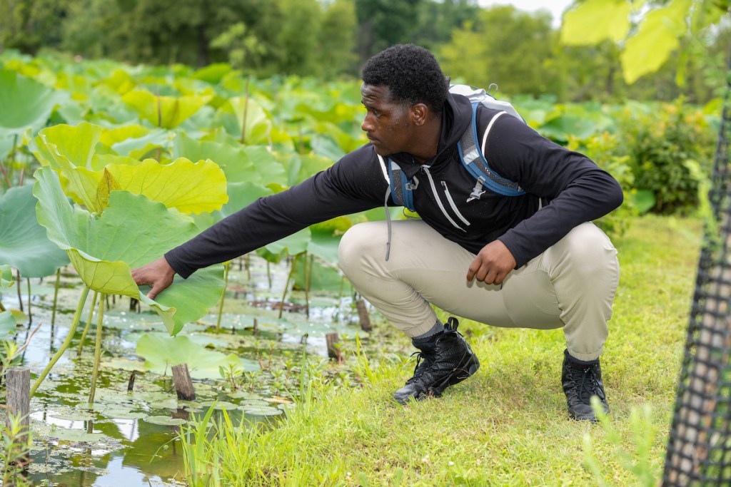 Dewand Hemsley at Kenilworth Park & Aquatic Gardens (Courtesy of Conservation Nation)