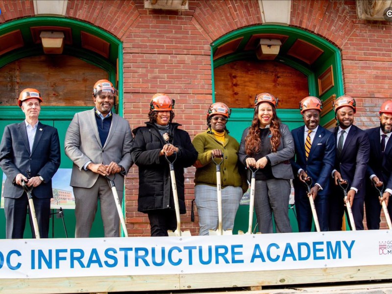District of Columbia Mayor Muriel Bowser and officials recently broke ground on a new $64M facility for the DC Infrastructure Academy. (Courtesy photo)