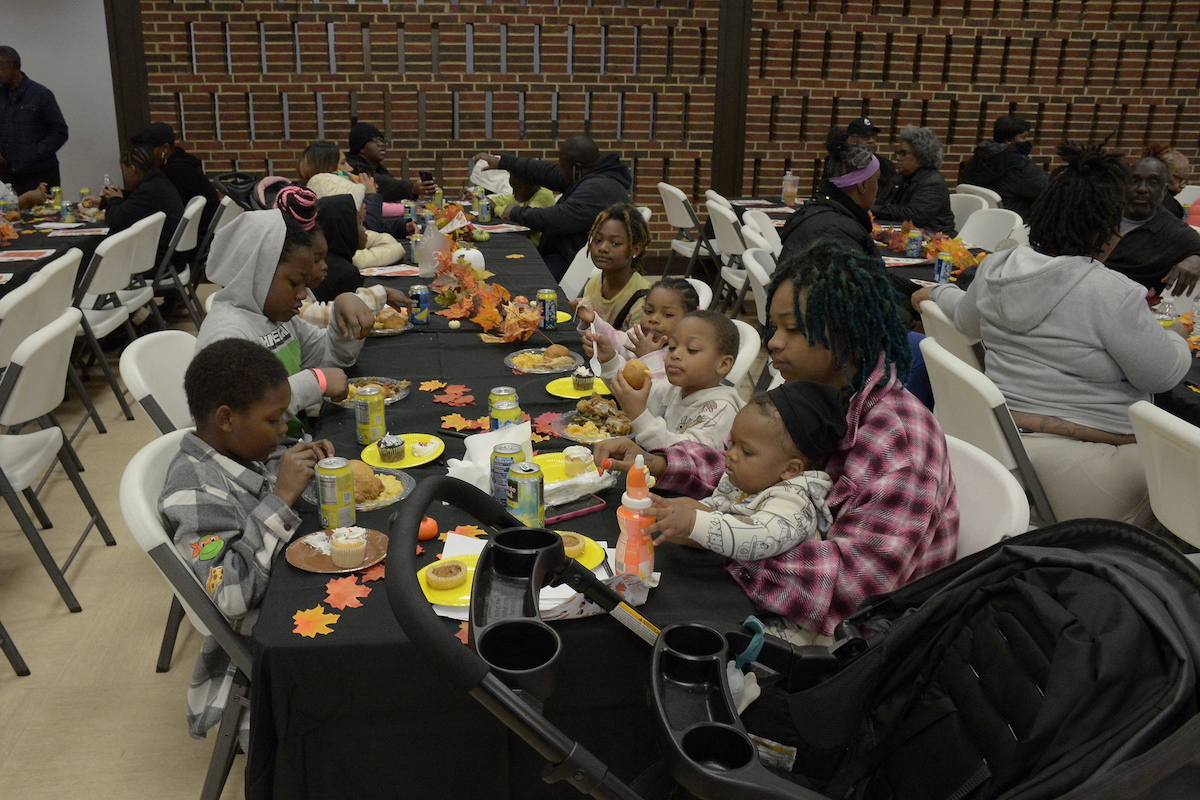 Organizations throughout the DMV are providing meals for families in need. (Roy Lewis/The Washington Informer)