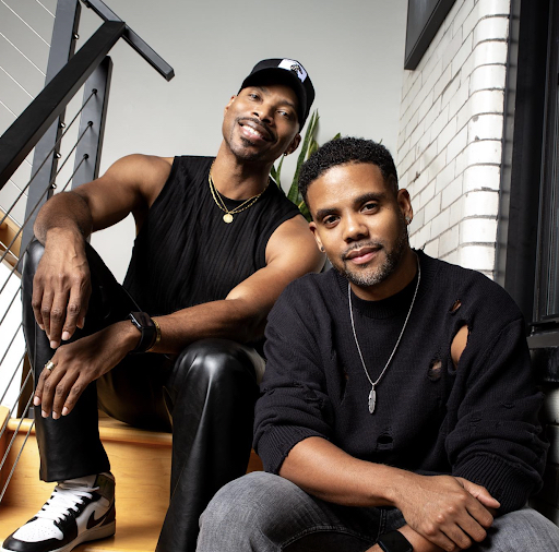 Thurst Lounge CEOs Shaun Mykals and Brandon Burke provide a space for Black and LGBTQIA voices. (Courtesy of Sam Gross Studios)