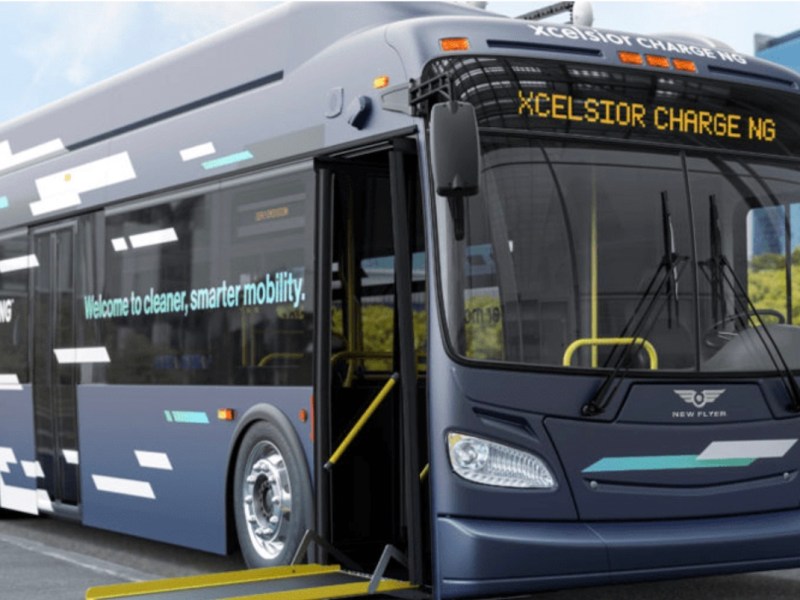 The Washington Metropolitan Area Transit Authority (WMATA) ordered five 40-foot electric buses from Nova Bus and five from New Flyer as part of WMATA's plan to fully decarbonise its bus fleets by 2042. (Courtesy of Elective.com)