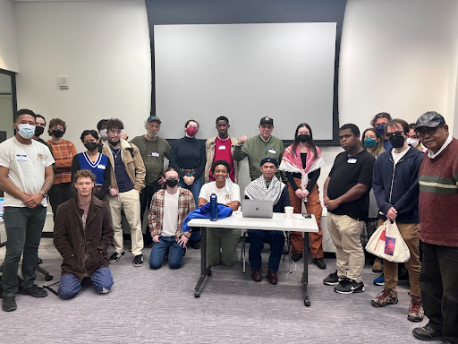 Attendees of the monthly "Saturday School: The Socialist Movement," hosted by the Communist Party USA at Martin Luther King Jr. Memorial Library on Oct. 21 (Milaka Saddler/The Washington Informer)