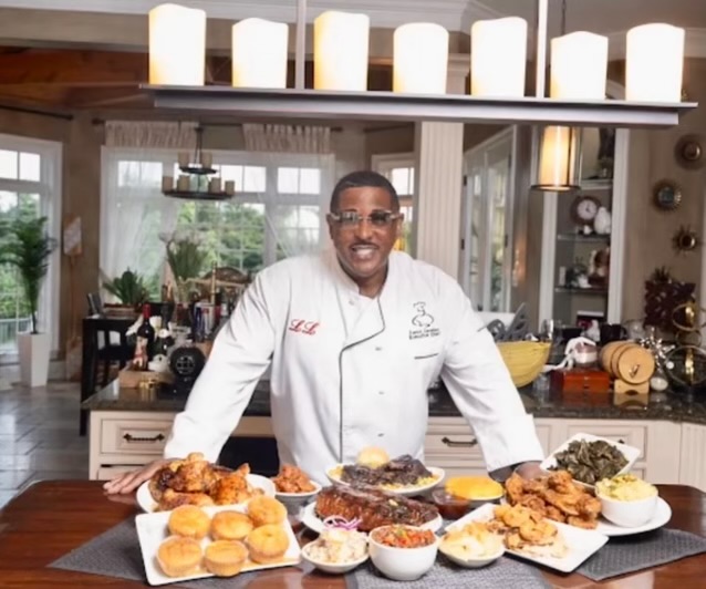 Lance London, owner of Carolina Kitchen, enjoys creating plant-based meals of classic soul food favorites.