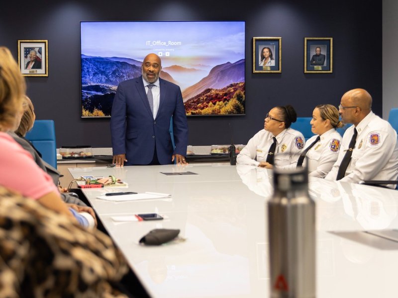 Terence Clark is the new acting director for the Prince George's County Department of Corrections. (Courtesy of PGCDOC via X)