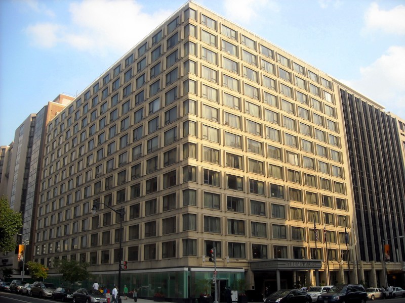 **FILE** The Madison Hotel in downtown D.C. (AgnosticPreachersKid via Wikimedia Commons)