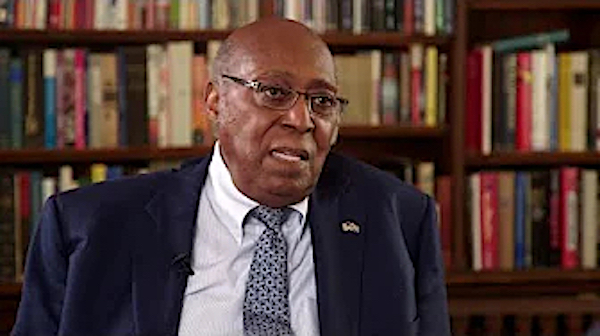 **FILE** Charles V. Hamilton (Screenshot courtesy of Annual Reviews via YouTube)