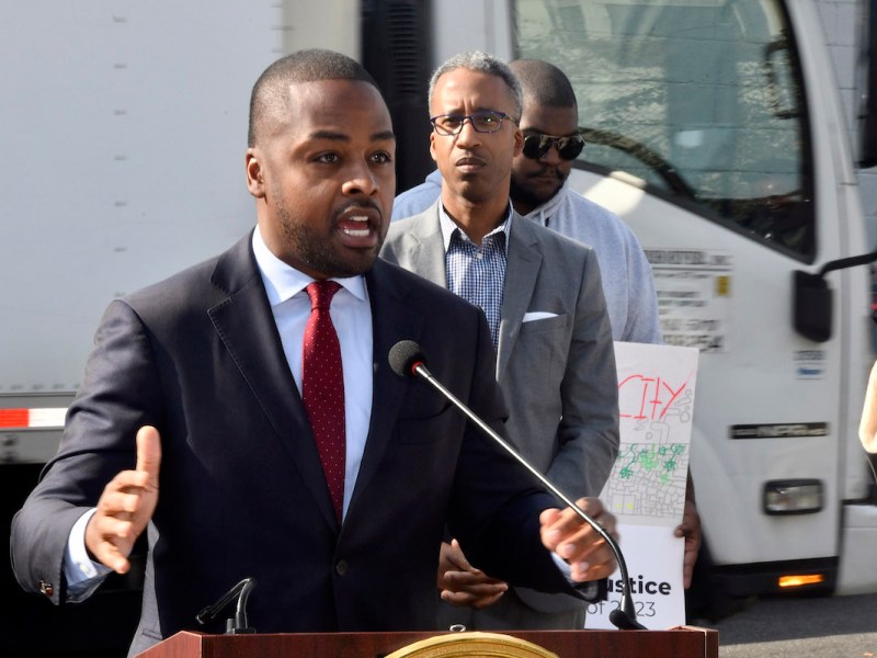 **FILE** D.C. Council member Zachary Parker introduced last week the Water is Life Amendment Act of 2024, which would prohibit DC Water from shutting off residential customers for nonpayment. (Robert R. Roberts/The Washington Informer)