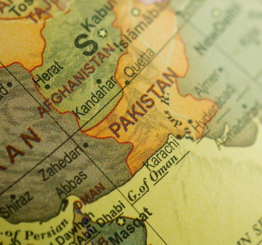 middle east countries in the world map
