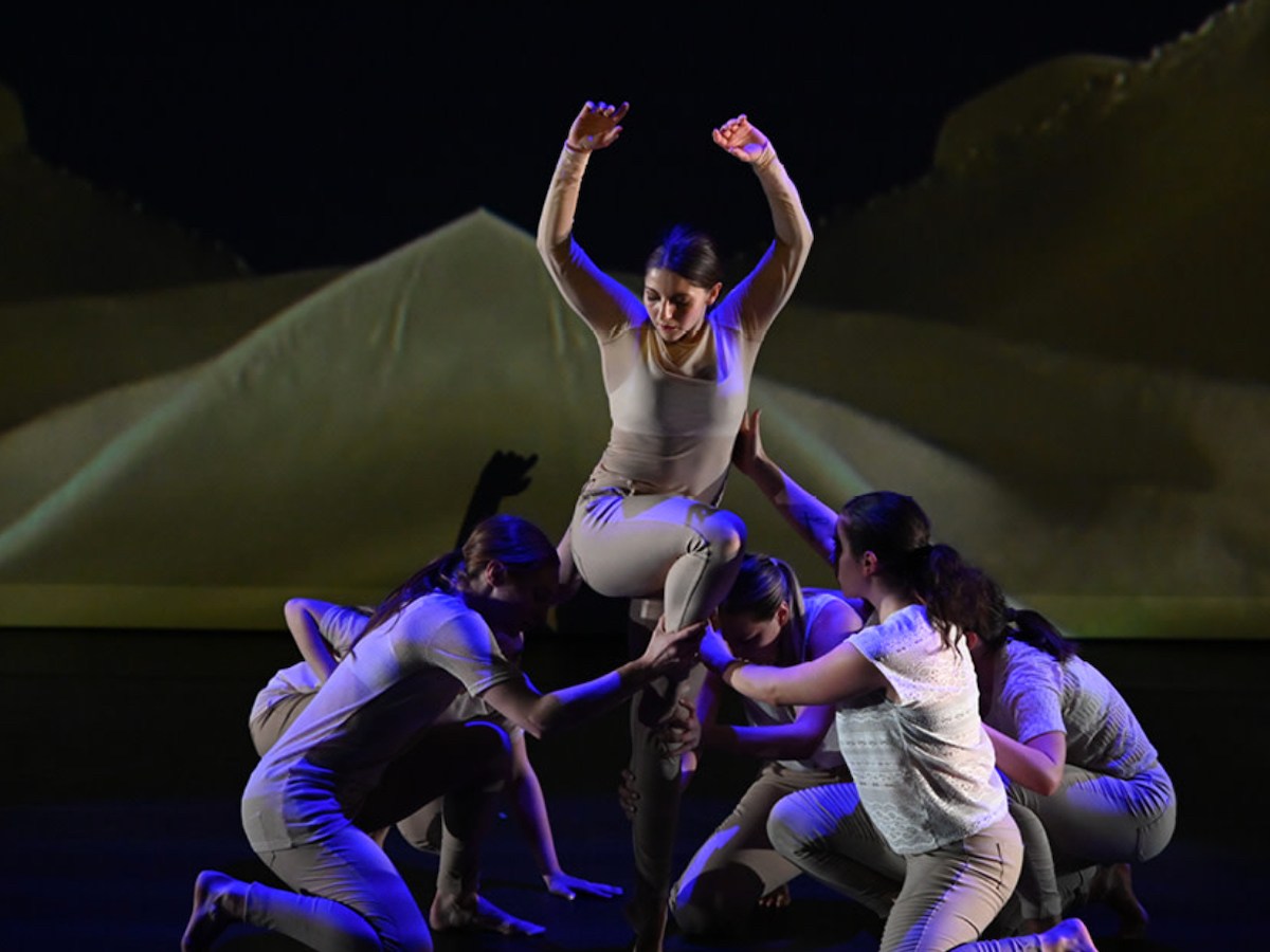 Motion X Dance Company presents "Polyscope," a multimedia dance performance, at Atlas Performing Arts Center on March 7. (Courtesy photo)