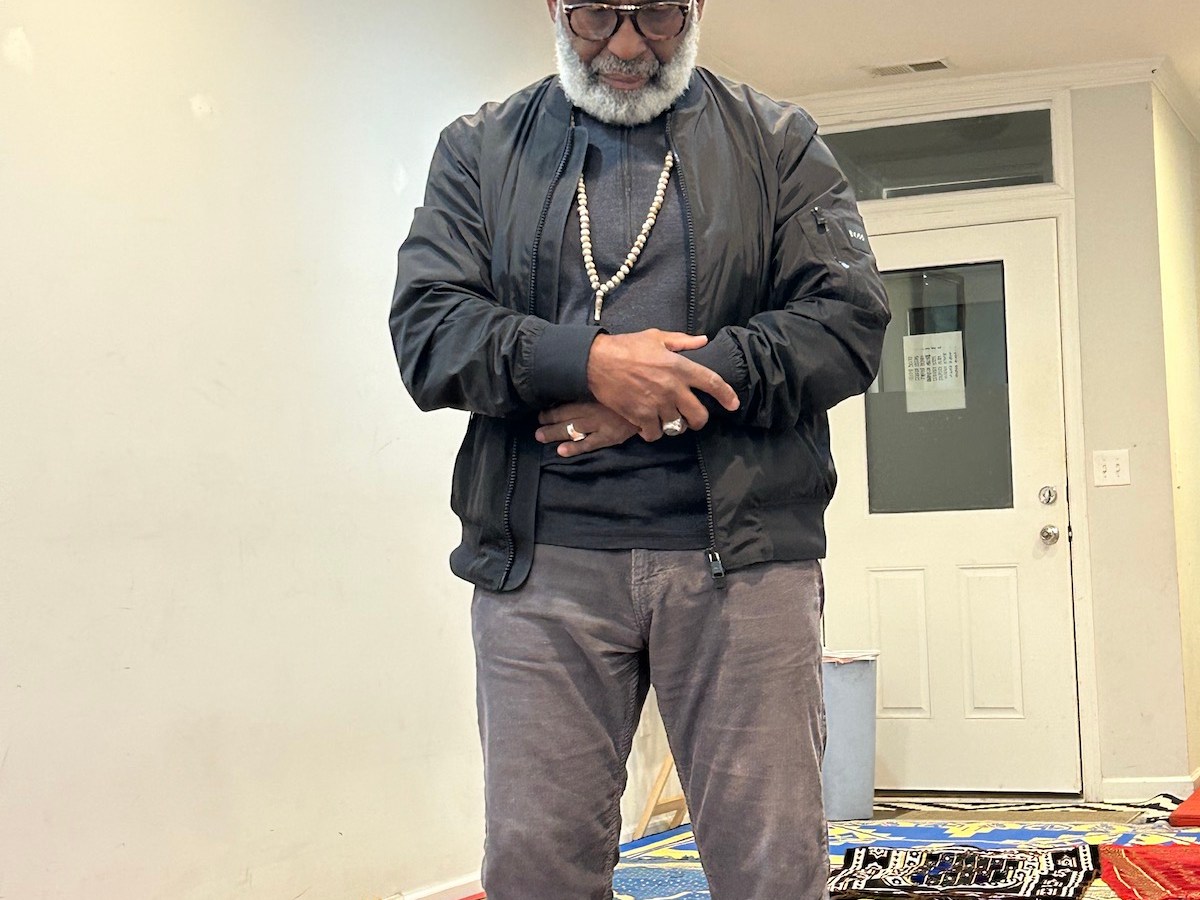 Imam Muhammad Abdul Malik attended the house adjacent to Masjid Muhammad to pray and break fast at sundown. (Courtesy photo)