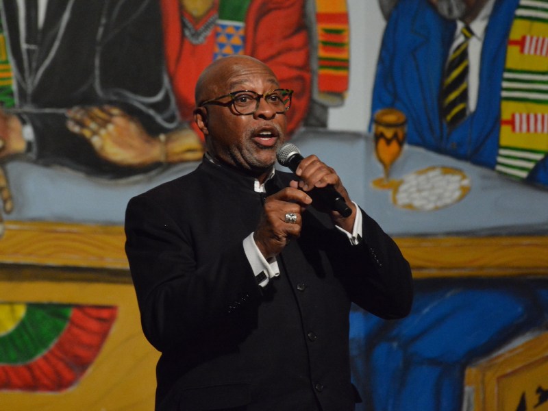 **FILE** Archbishop G. Augustus Stallings, founder of Imani Temple African American Catholic Congregation, discussed the importance of the Lenten season, as time of prayer, sacrifice and penitence. (Roy Lewis/The Washington Informer)