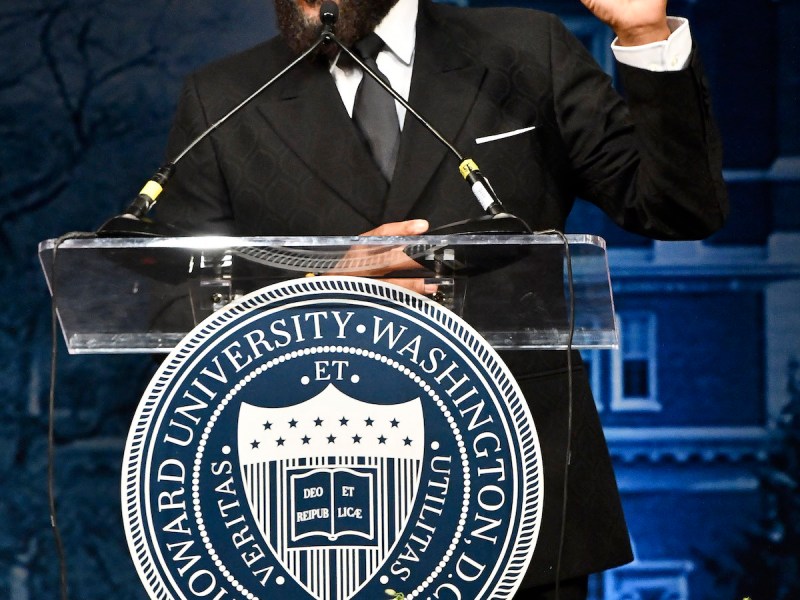 Award-winning actor and producer Anthony Anderson, an alumnus of Howard University, commemorates the institution’s 157th anniversary and 100th Charter Day on March 2, 2024. (Robert R. Roberts/The Washington Informer)