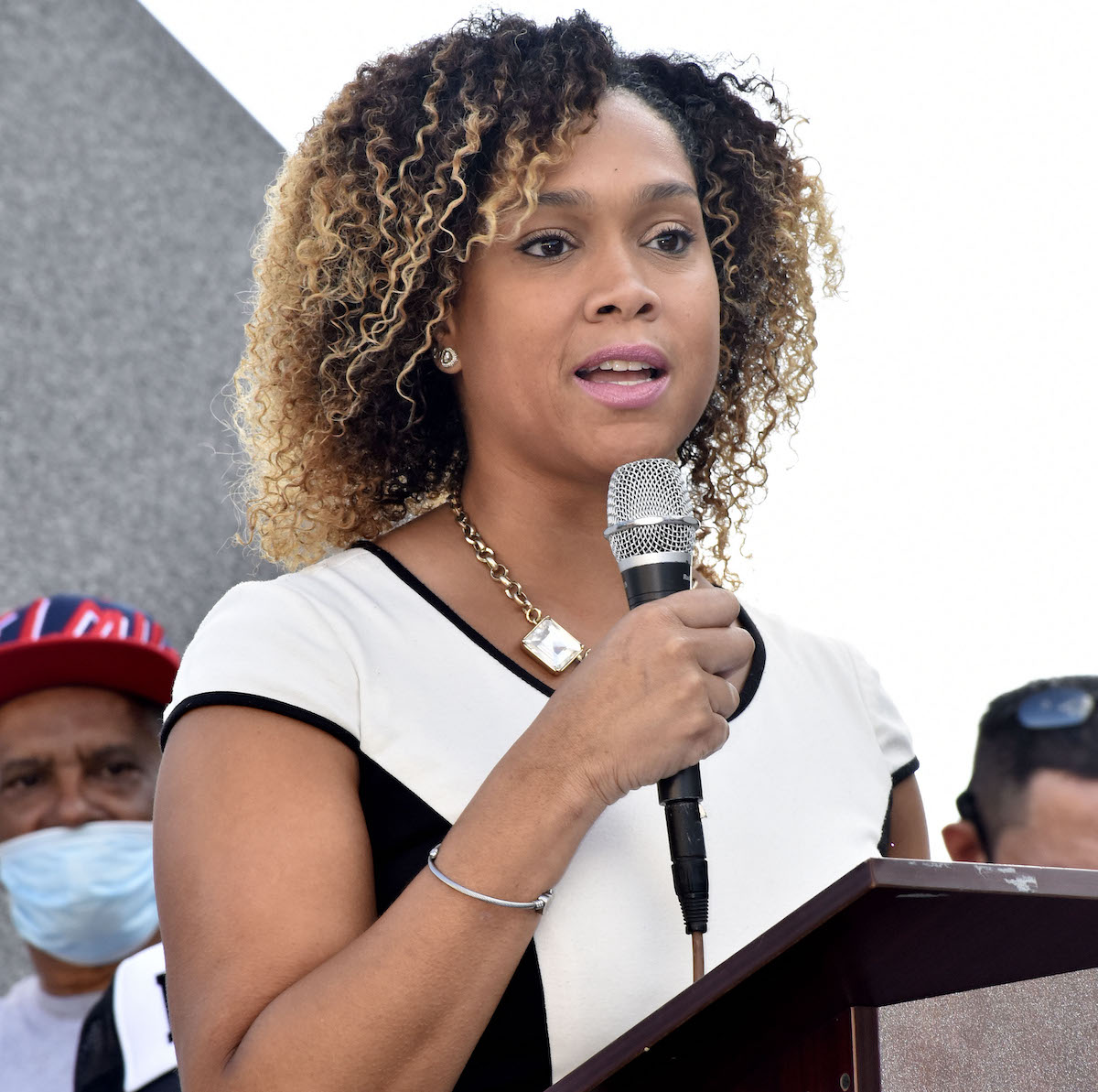 **FILE** A petition is calling on President Joe Biden to grant a full pardon to former Baltimore State’s Attorney Marilyn Mosby, who is facing 40 years in federal prison when she’s sentenced next month on fraud charges. (WI photo)