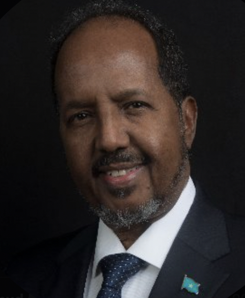 Somalian President Hassan Sheikh Mohamud (Courtesy photo via X)