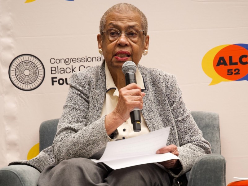 **FILE** D.C. Del. Eleanor Holmes Norton said she will fight congressional attempts to stop noncitizen voting in the city. (WI photo)