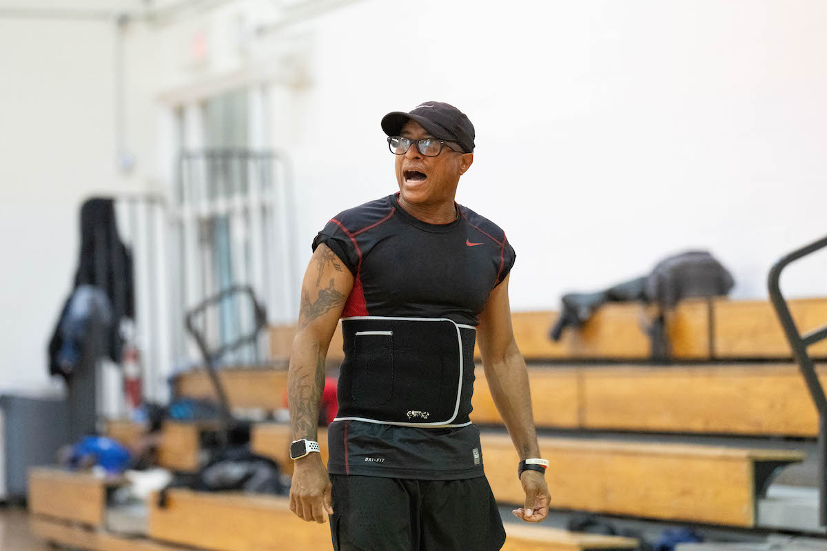 Michael Lightfoot is the founder of Boot Camp, a successful health and fitness program that meets at Turkey Thicket three days a week. (Abdullah Konte/The Washington Informer)