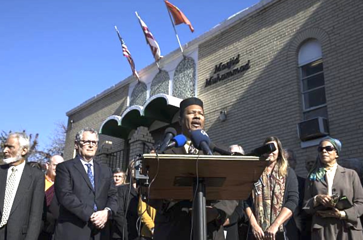 Imam Talib Shareef of Masjid Muhammad said the student protests are a natural human response to the devastating realities affecting Palestinian people. (Courtesy photo)