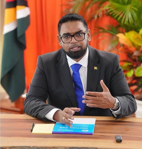 Guyanese President Irfaan Ali (Courtesy photo)