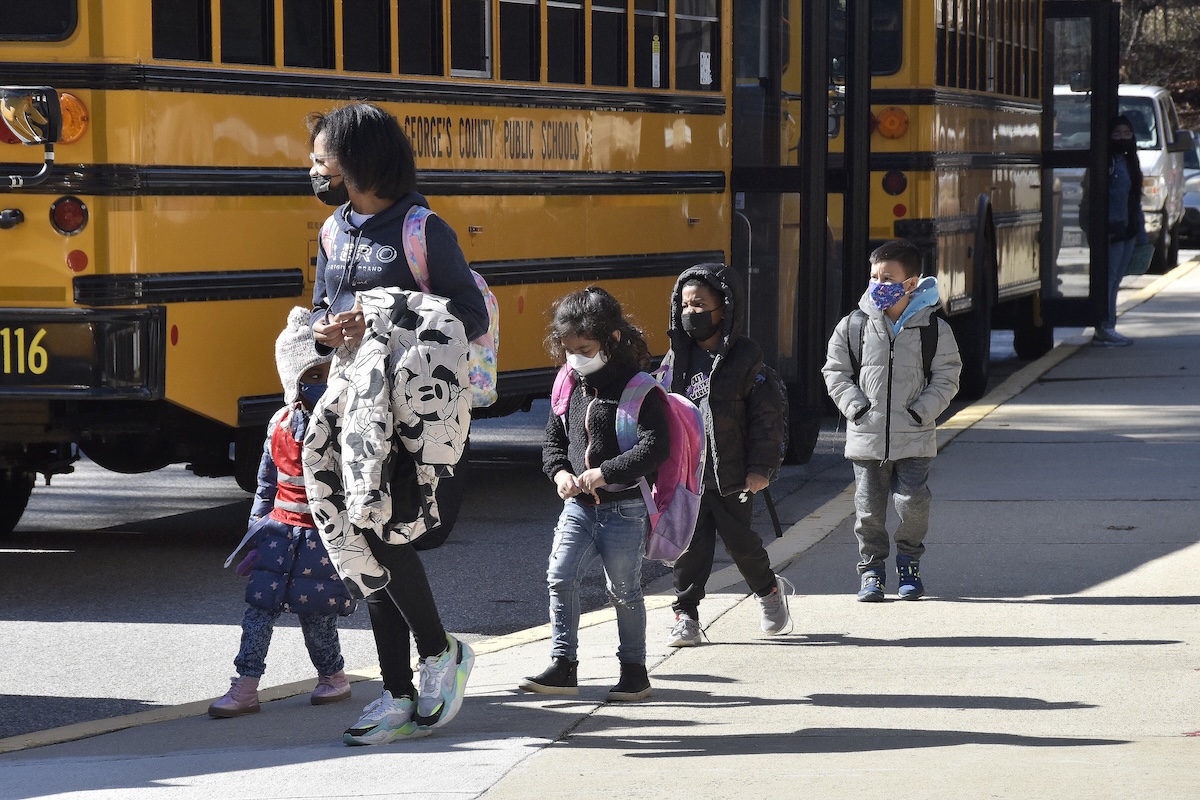 **FILE** U.S. Environmental Protection Agency Administrator Michael Regan held a press conference to announce the investment of nearly $900 million to electricity school bus fleets in states across the country (WI photo)