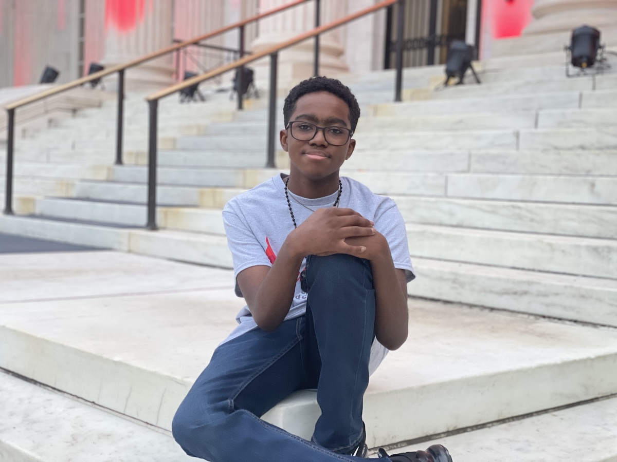 Twelve-year-old Kendric Cromer has become the first person in the country to undergo a federally approved stem cell gene therapy designed to cure sickle cell disease. (Courtesy photo)