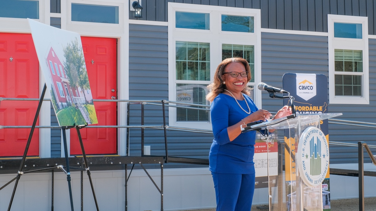 On Tuesday, June 4, Adrianne Todman, acting secretary of the U.S. Department of Housing and Urban Development (HUD), held a press conference on the National Mall to preview HUD’s 2024 Innovative Housing Showcase and highlight the Biden-Harris Administration’s commitment to building new, innovative, and affordable homes for all. (Ja'Mon Jackson/The Washington Informer)