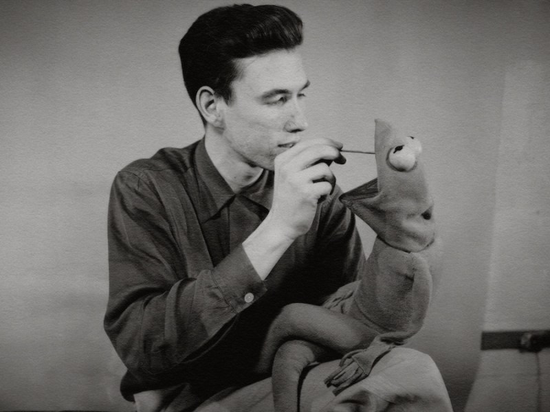 Early in his career, puppeteer Jim Henson created Kermit the Frog for the television show “Sam and Friends” that aired on WRC-TV, now known as NBC Washington. This scene is from the documentary "Jim Henson Idea Man," produced & directed by Oscar winner Ron Howard. (Courtesy of Disney+)