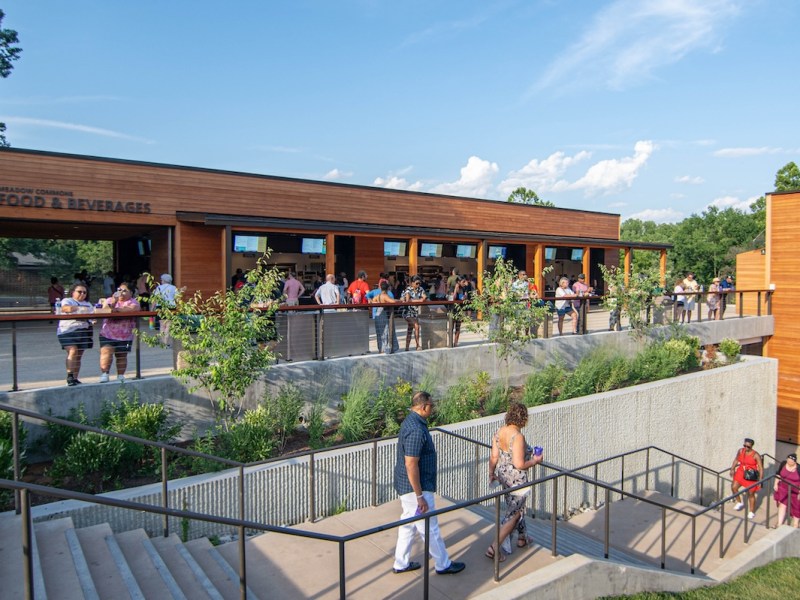 Wolf Trap National Park for the Performing Arts opened their summer season by unveiling a redesign of its concession area where patrons can purchase food and beverages or bring their own to enjoy in the park before shows. (Courtesy of Wolf Trap)