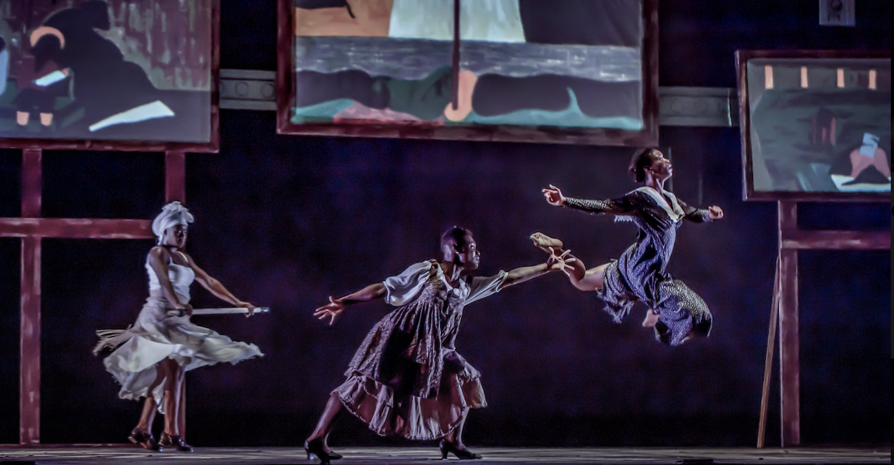 Step Afrika!’s “The Migration: Reflections on Jacob Lawrence” (Courtesy of William Perrigen)