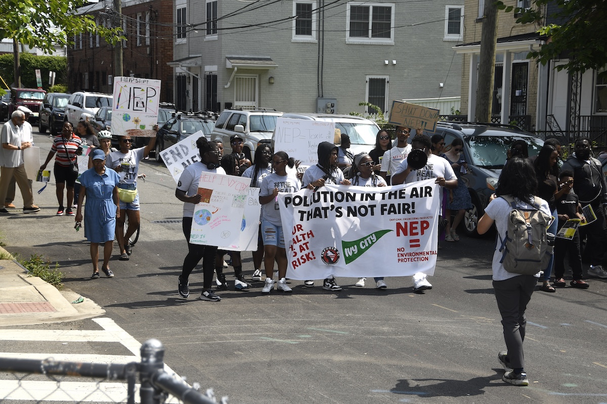 **FILE** GeoHealth revealed that Black communities experience a higher incidence of heat-related illnesses during the warmer months, a situation exacerbated by historical underinvestment in their neighborhoods. (Robert R. Roberts/The Washington Informer)
